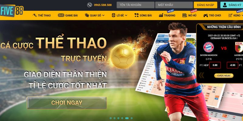 Thể Thao Five88 -  Điểm Đến Lý Tưởng Cho Tín Đồ Cá Cược - Ảnh 3