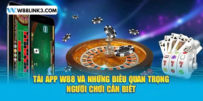Cập Nhật Link Tải W88 Về Mobile An Toàn, Cược Xanh Chín - Ảnh 1