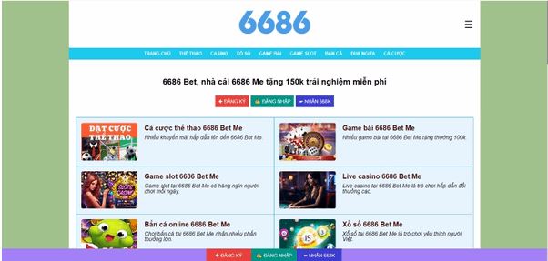 6686vn.net - Nhà cái cá cược uy tín nhất 2024 - Ảnh 1