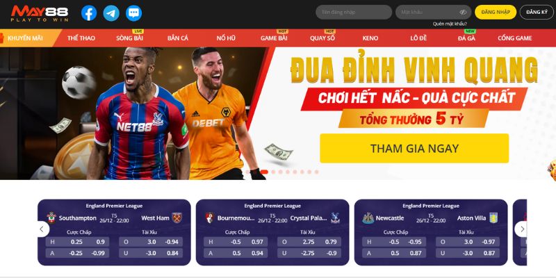 May88 - Trang web cá cược uy tín hàng đầu thế giới 2025 - Ảnh 4