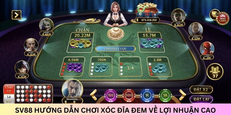 Sv88 hướng dẫn chơi xóc đĩa một cách hiệu quả nhất - Ảnh 1