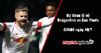Dự đoán tỷ số Bragantino vs Sao Paulo, 02h00 ngày 10/07
