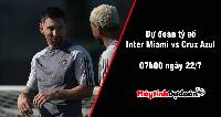 Dự đoán tỷ số Inter Miami vs Cruz Azul, 7h ngày 22/7